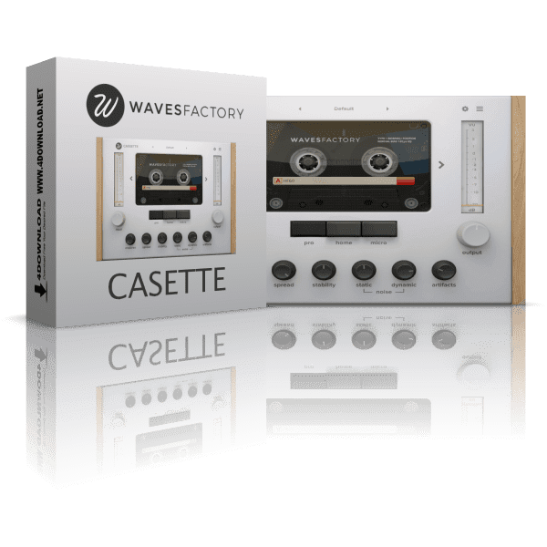 Wavesfactory Cassette 1.0.4 Crack+ Serial Key Download 2022