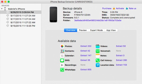 Iphone Backup Extractor Crack Plus Activation Key Free Download