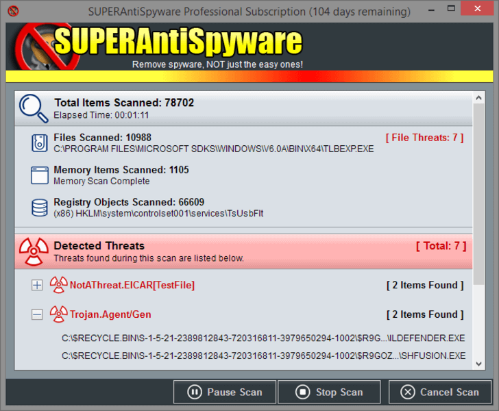 SuperAntiSpyware Lifetime Serial Key