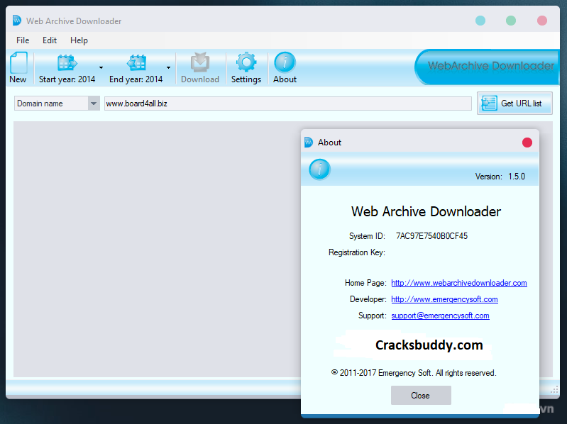 Web Archive Downloader 1.5.0