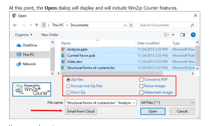 WinZip Courier License Key Download