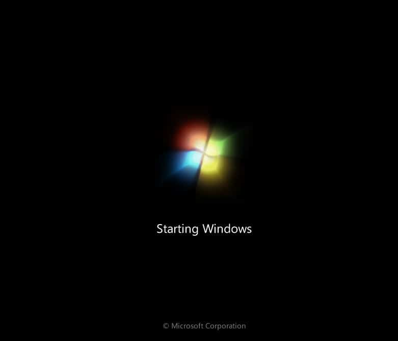 Windows 7 Installation Screen 6