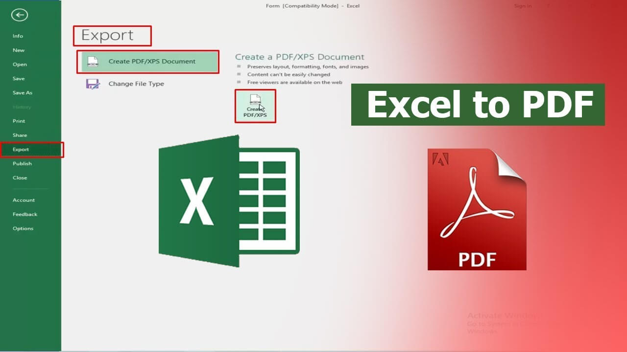 XLS Excel to PDF Converter Latest Version