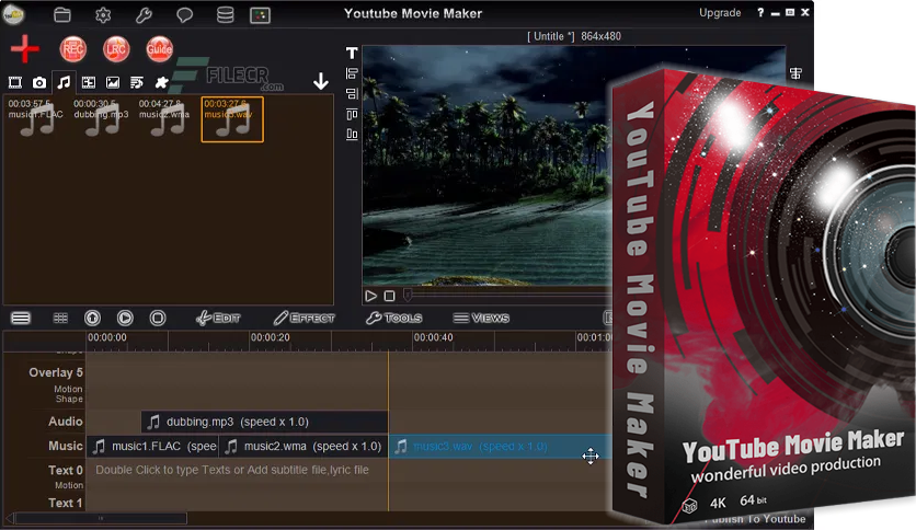 YouTube Movie Maker Platinum Free Download