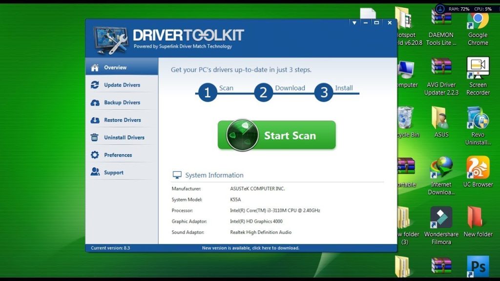 Driver Toolkit 8.5 Crack With Key Generator Latest Free Download 2022