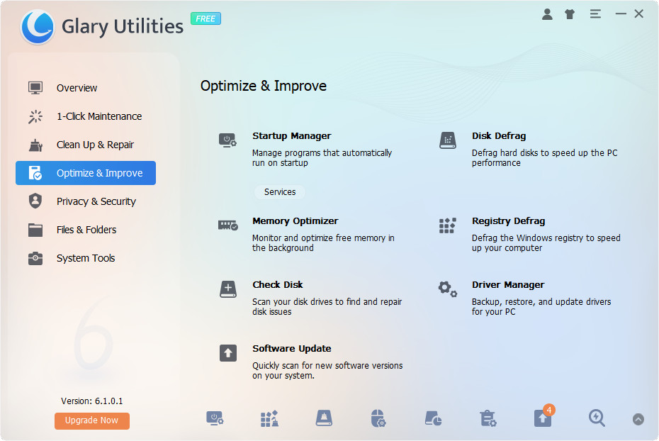 Glary Utilities Pro Opimize For PC