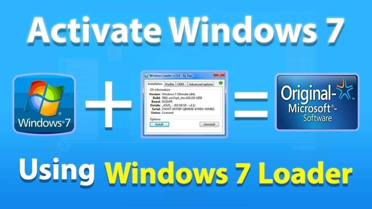 Window 7 Loader Activator
