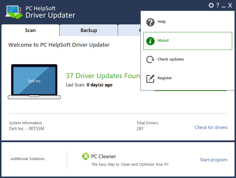 PCHelpSoft Driver Updater Crack Plus License Key