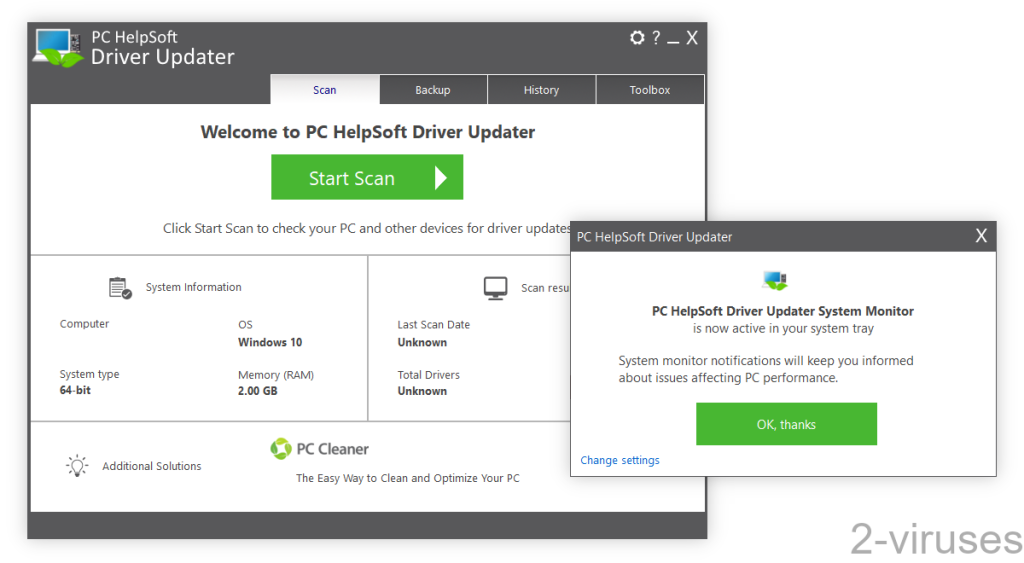 PCHelpSoft Driver Updater Setup Latest Free Download