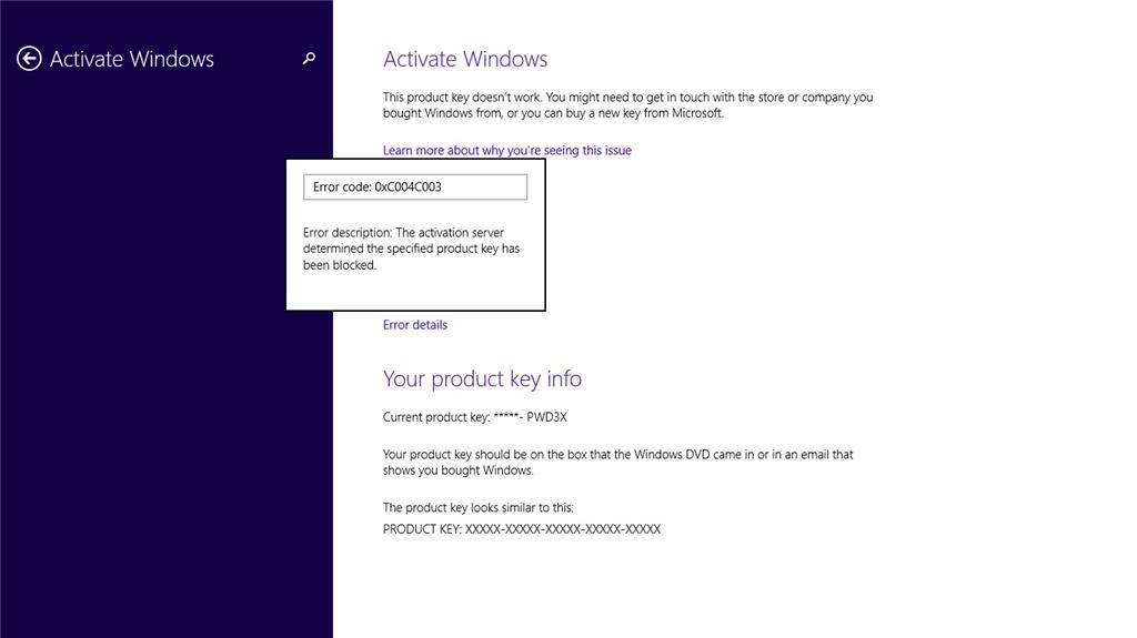 Activate Windows 8 Serial Key