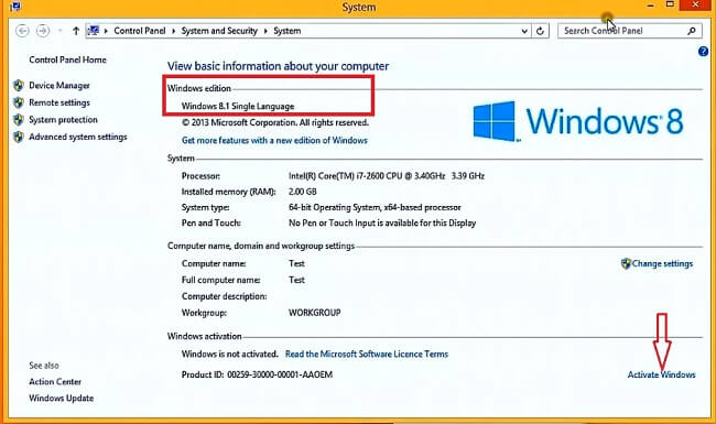 Windows 8 Activator Product Key