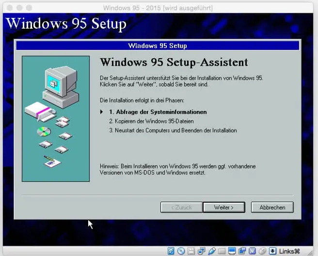 Windows 95 ISO File Setup Free Download