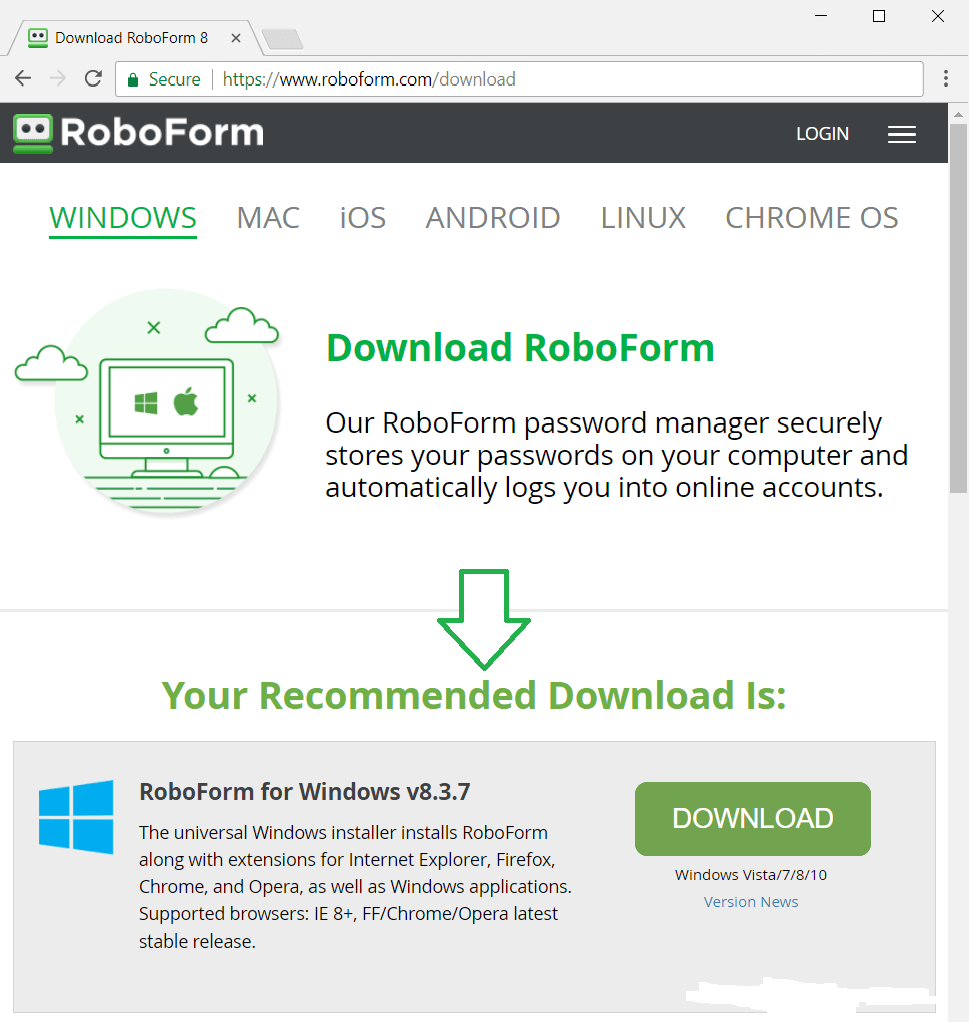 RoboForm Password Manager Pc Software Download