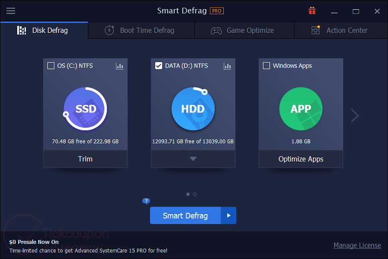 IObit Smart Defrag Pro Full Version Download