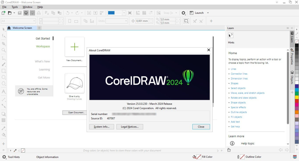 CorelDRAW Graphics Suite 2024 Keygen
