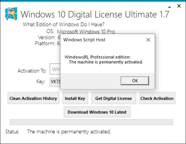 Windows 10 Digital Ultimate Professional Edition