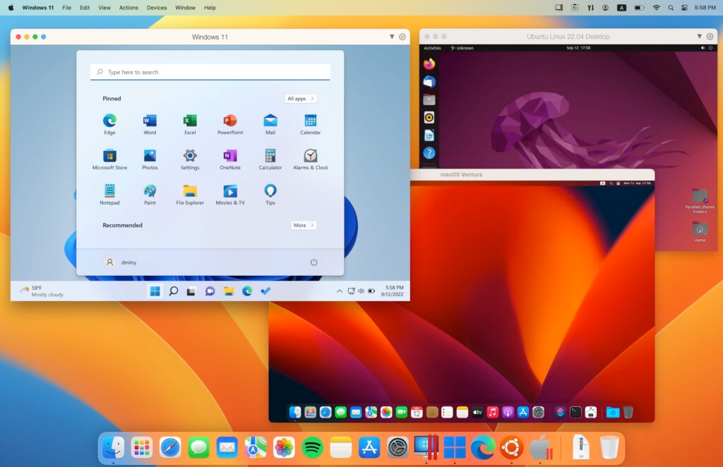 Parallels Desktop 18 MacoOS
