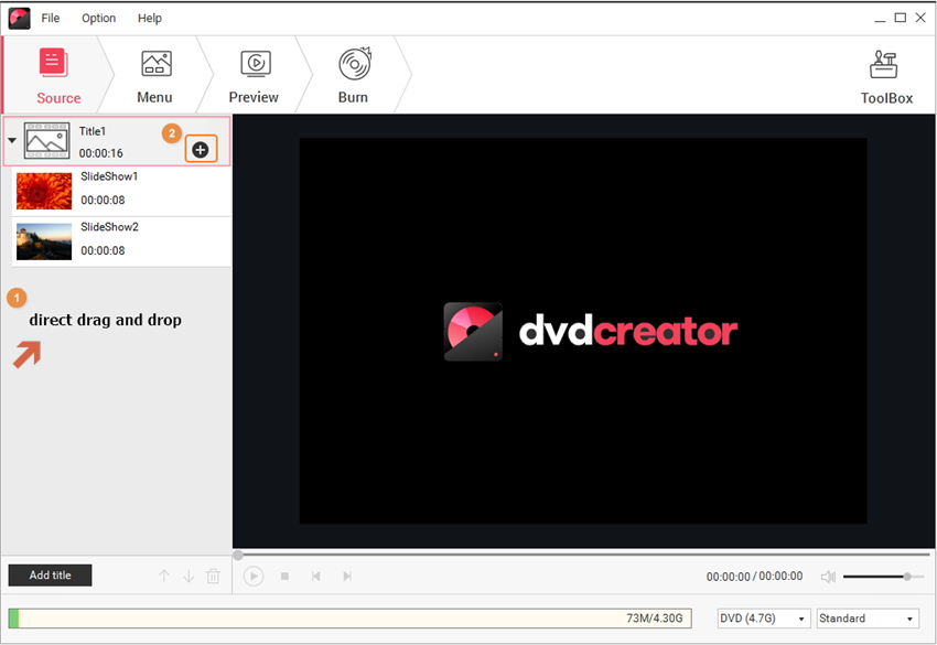 Wondershare DVD Creator FOR Windows